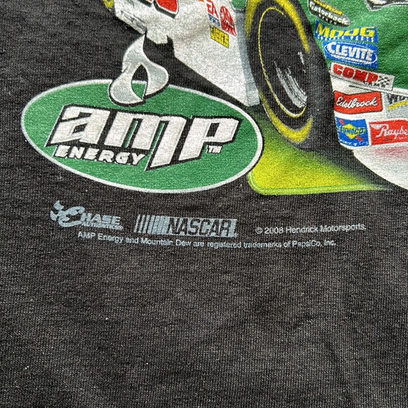 Nascar Chase Authentics Dale Earnhardt Jr. Mountain Dew Graphic Tee Old School - Picture 6 of 8